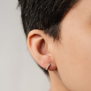 Diamond Huggies | 18KT Gold
