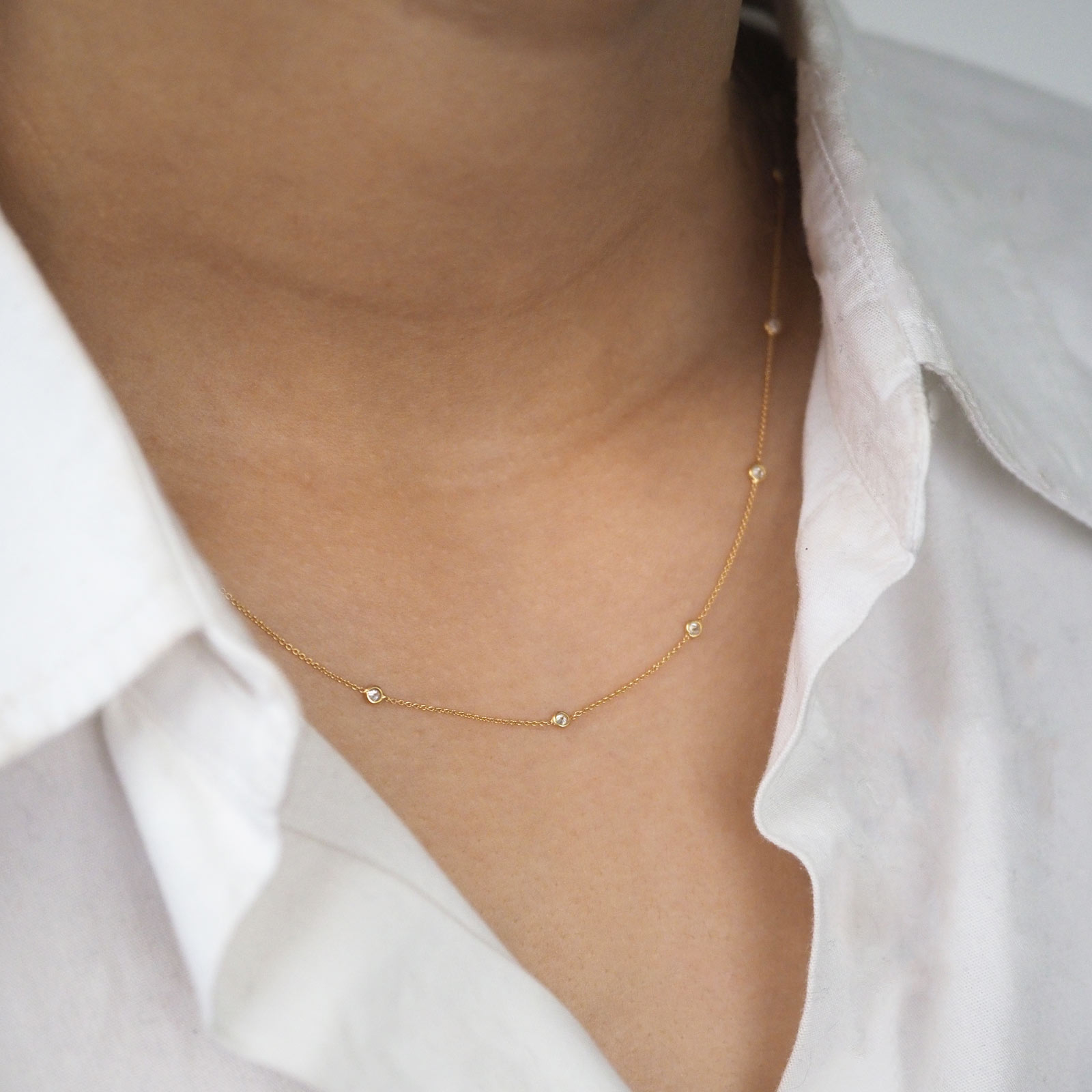 Low Tide Chain Necklace | 18K Gold