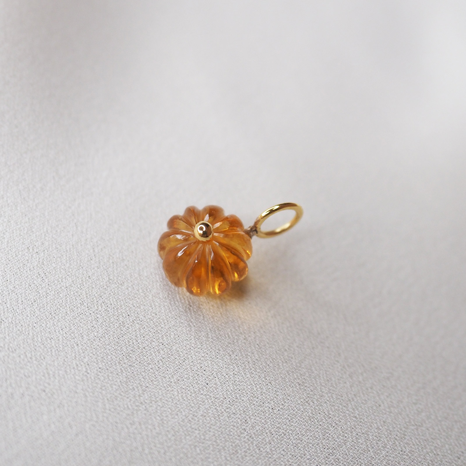 Carved citrine hotsell