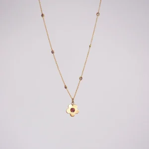 Flower Pendant | 18KT Gold
