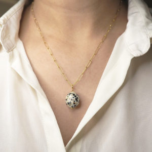 Dalmation Jasper Pendant