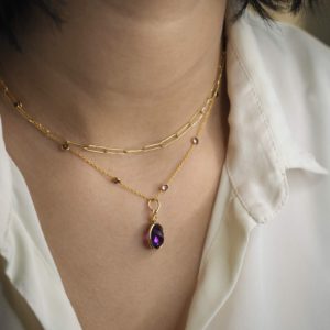 Amethyst Theo Necklace