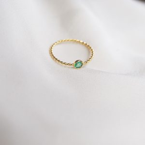 Emerald Kira Ring